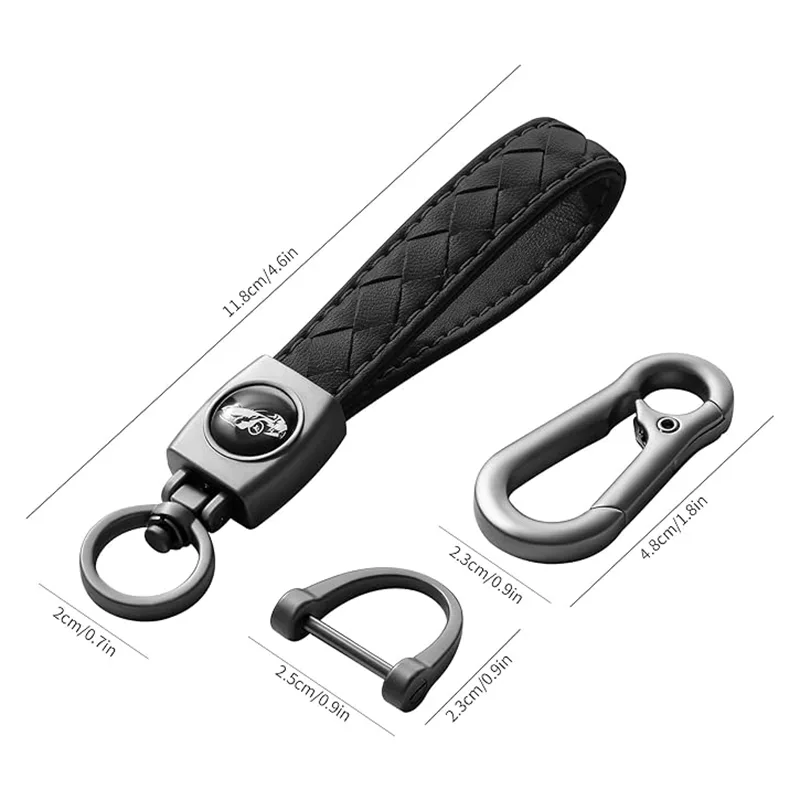 House and Car Keychain
